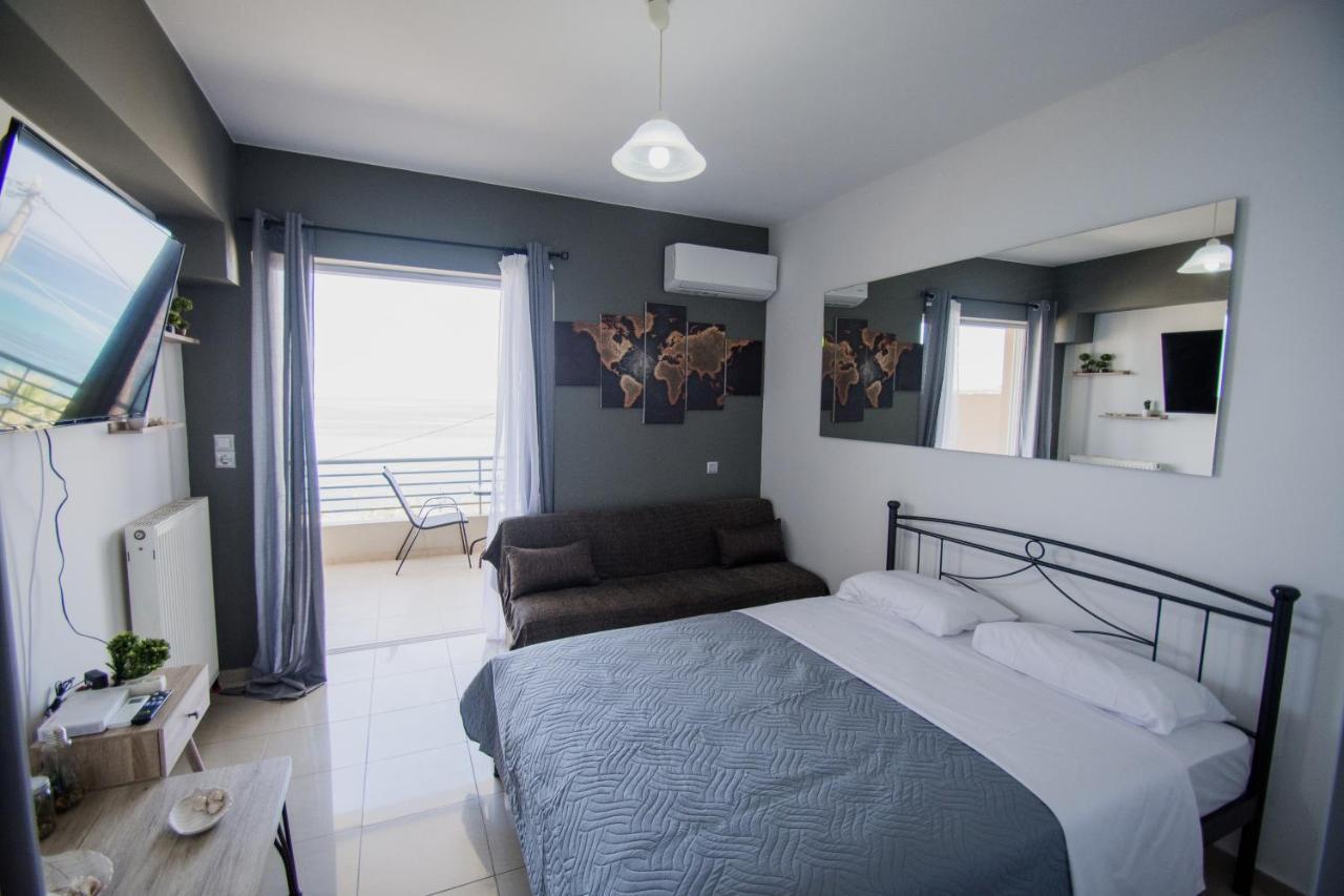 Pavlos Standard Studio With Sea View Resmo Dış mekan fotoğraf